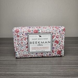 Beekman 1802 Honeyed Grapefruit Goat Milk Bar Soap enriched with Guava 9oz New